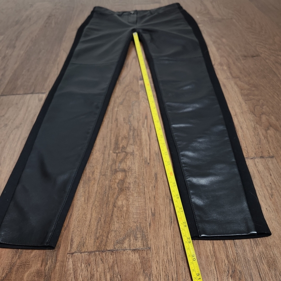 WORTH NEW YORK black stretch leather pants - Picture 14 of 14